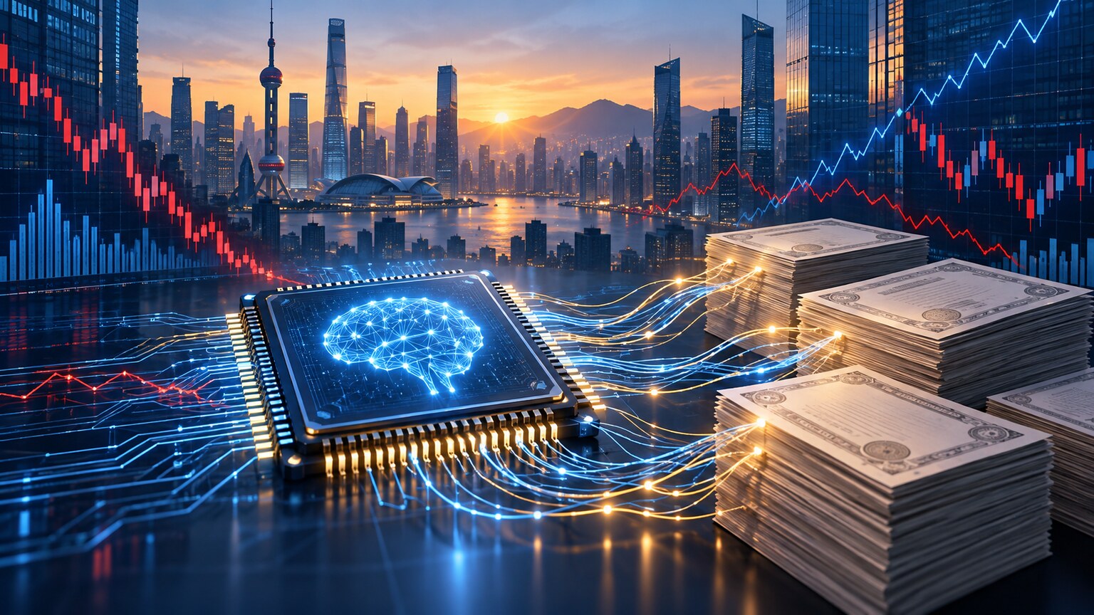 IA : la vague d’emprunts des géants technologiques pèse sur les marchés asiatiques